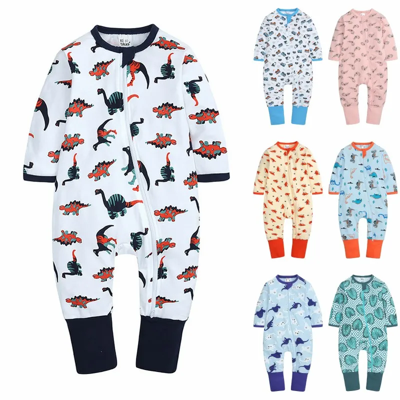 Baby Jumpsuits Baby Clothes Cotton Long-sleeved Romper Spring and Autumn Newborn Rompers 0-24M