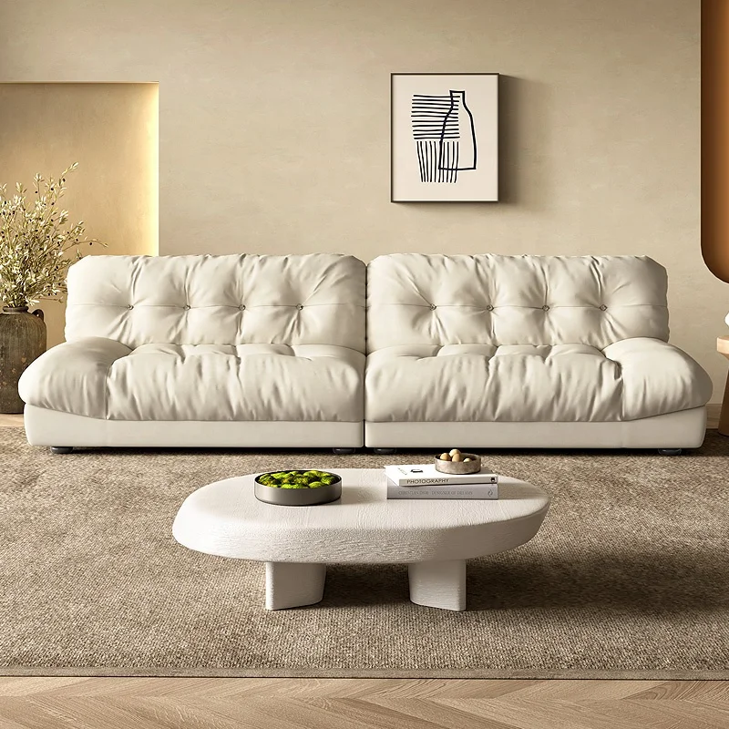 Three-Dimensional Fashion Soft Skin-Friendly Three-Seat Comfortable Sofa