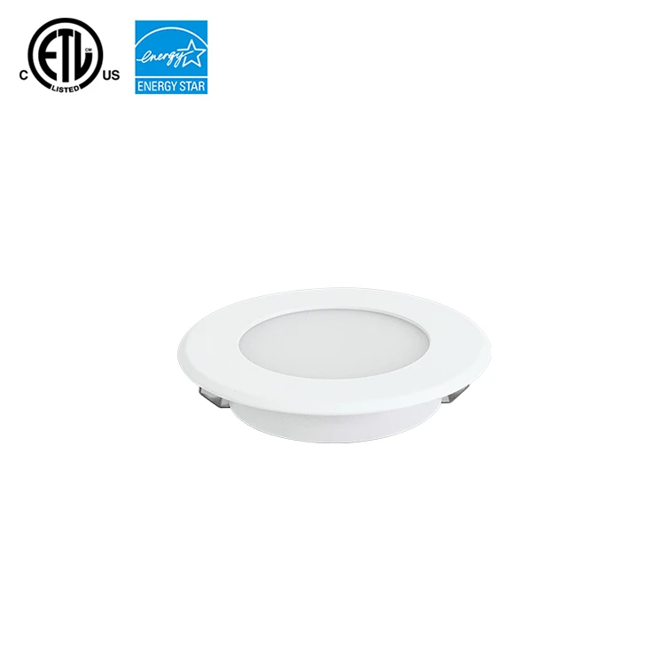 2.5w Recessed  Led Cabinet Light Round Closet Jewelry Shelf Under Display Cabinet Light