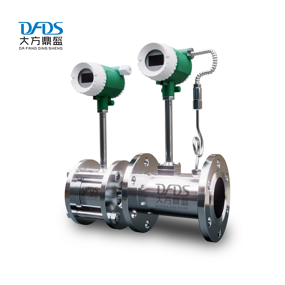 China DN50 Vortex 8' Steam 4-20ma Hart 2 Wire Used To Measure Nitrogen Hydraulic Petroleum Gas Flow Meter