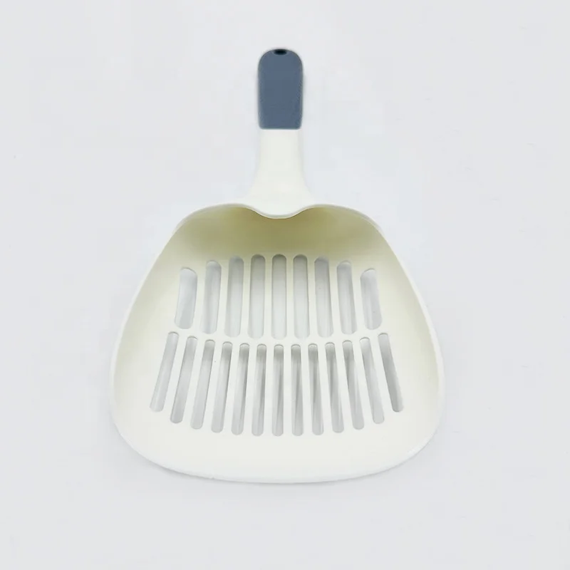 Cat Sand Shovel Long Handle Plastic Cat Poop Scooper Non-Stick Stronger Large Cat Litter Scoop