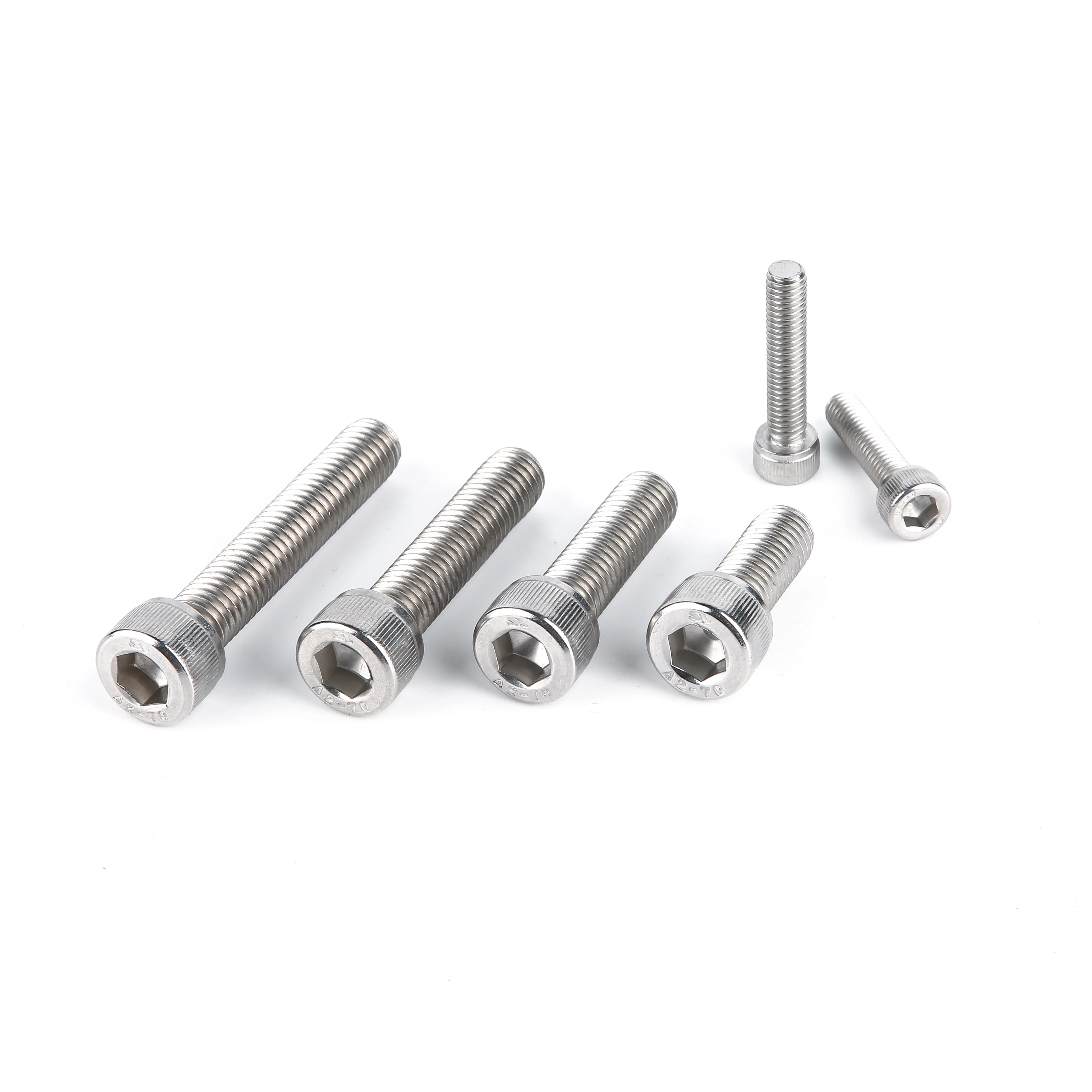 Inner Six Angle Clean Surface Treatment 304 Stainless Steel Hexagon M5 M4 T Nut Stud Screw