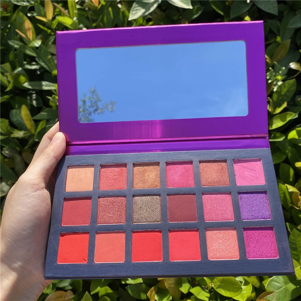 Professional palette your brand pigment eyeshadow custom eye shadow pallet with great price