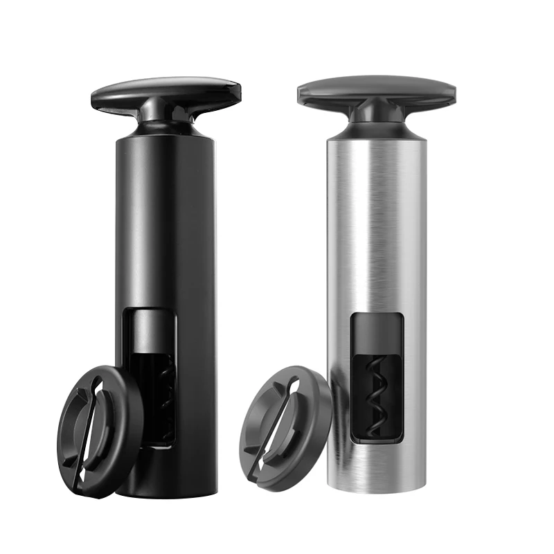 Bars Restaurants Homes Kitchens Foil Cutter Effortless Manual Corkscrew Wine Bottle Opener Set