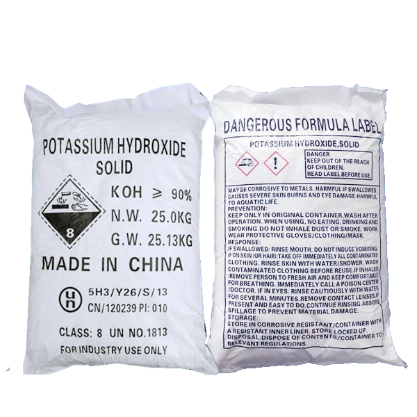 China factory price Caustic Potash flakes