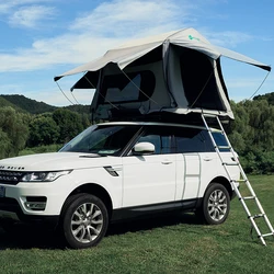 Unistrengh Hard Shell Roof Top Tent For Used Cars Fits 2 People,Camping Car Roof Tent