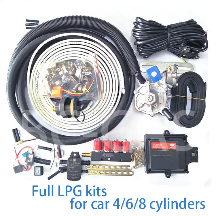 Factory directly supply lpg conversion kits for car 4 cylinder autogas ECU 48 pin kit