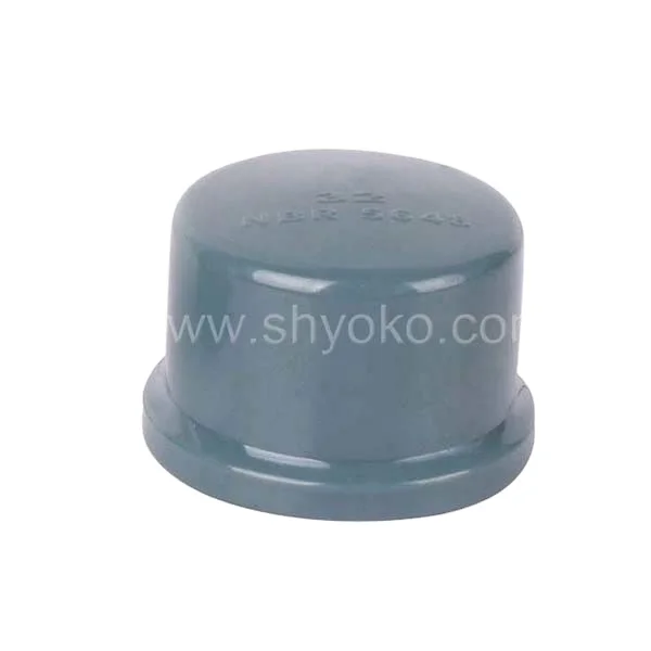 
Factory pvc pipe end cap water plug end cap with DIN standard supplier 
