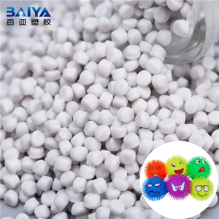 Thermoplastic raw material granules TPE TPR rubber granules