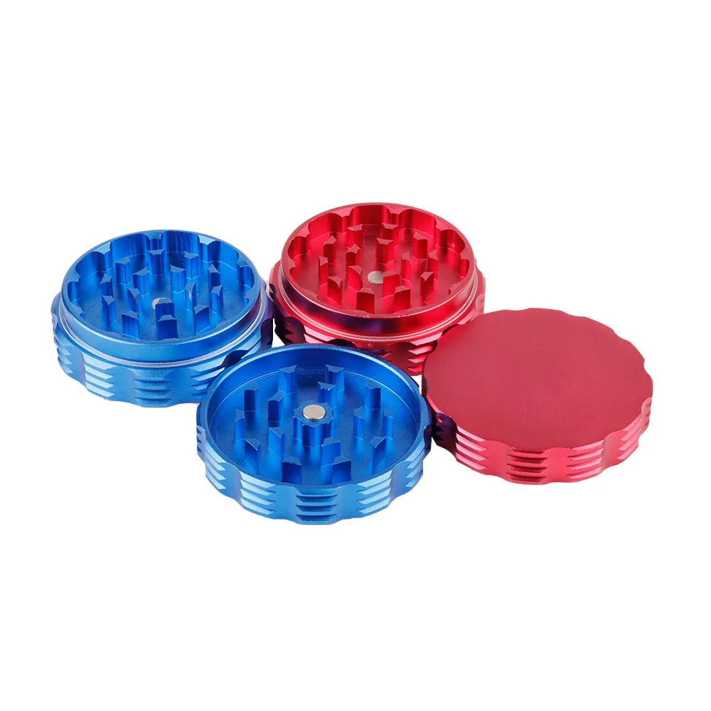 Best Grinder Herb Metal Manual Tobacco Ceram Custom Aluminum Exquisite Smoking Tobacco Accessories Custom Ceramic Herb Grinder