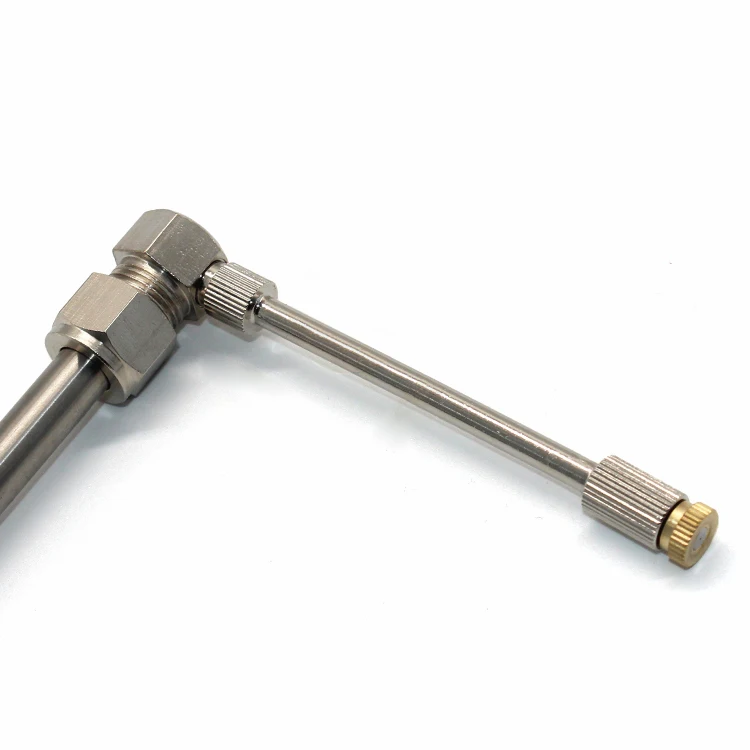 High Quality Metal Bras Flexible Nozzle Extension for Farm Irrigation Water Pipe