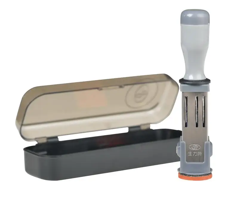 Different Headed Date Chapter Stamps Stainless and Rubber Office Seal Date Chapter 36 * 36 mm Square Date Stamp Making Machine