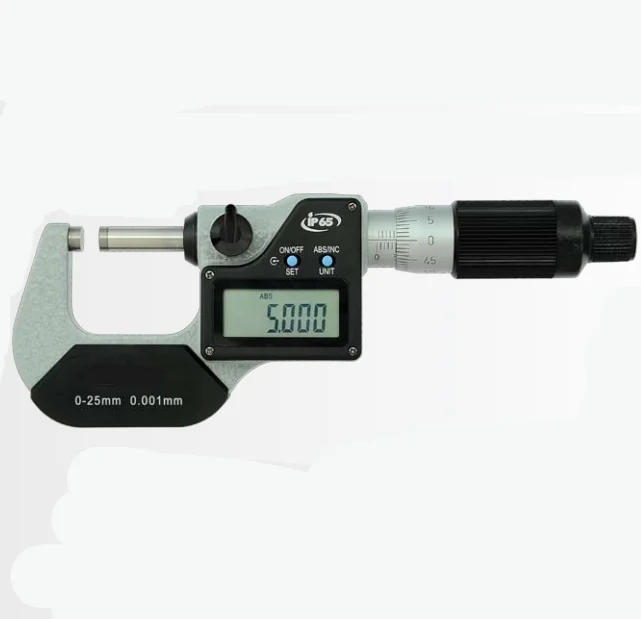 IP65 Series Electronic Outside Micrometers with Carbide measuring faces