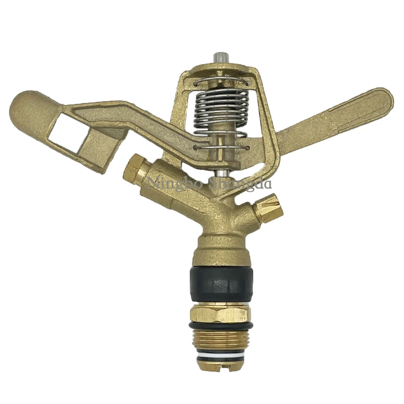 Factory Price Full Circle 3/4 Inch Brass Material Water Sprinkler Of Lawn Irrigation