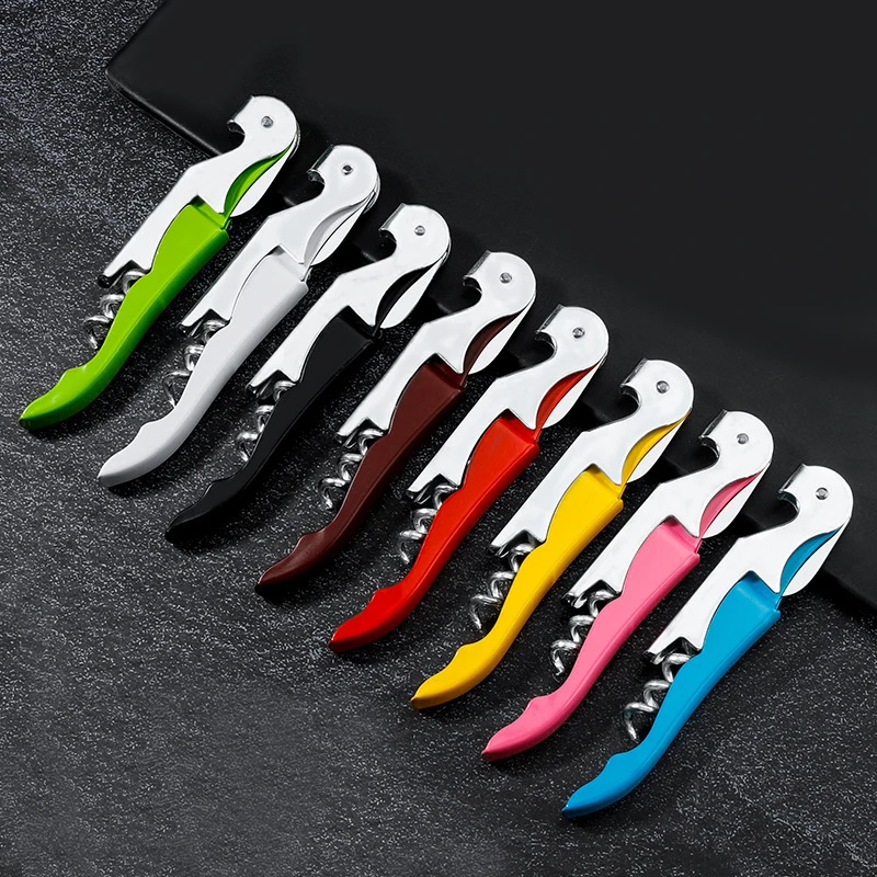 Нержавеющая сталь на заказ портативный штопор открывалка для бутылок вина пустой Многофункциональный матель выгравированный логотип бар открывалка для пивных бутылок