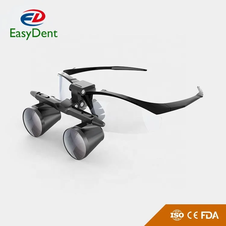 Увеличитель для стоматологической хирургии медицинская Лупа с рамкой бинокулярная в продаже FD-501G 2.5X 3.5X