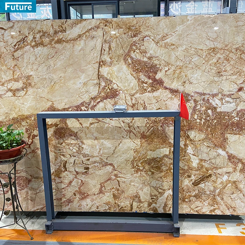 Luxury Natural Calactta Golden Marble Slab Cut To Size For Bathroom Floor Tiles Livingroom Wall Kitchen Countertop Furniture