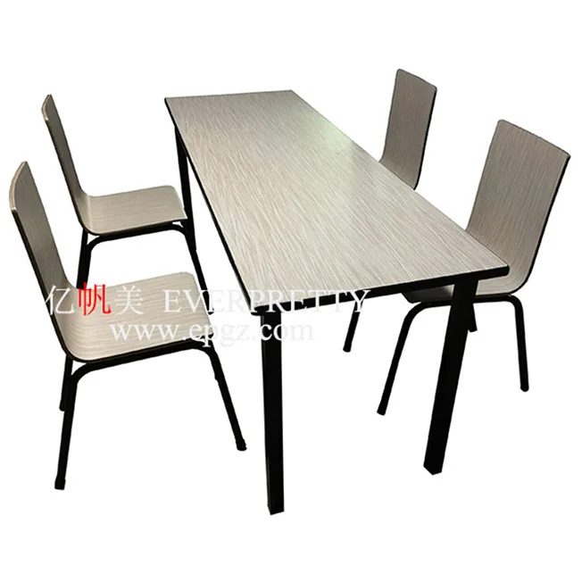 High Quality Restaurant Wooden Dining Tables and Chairs Set