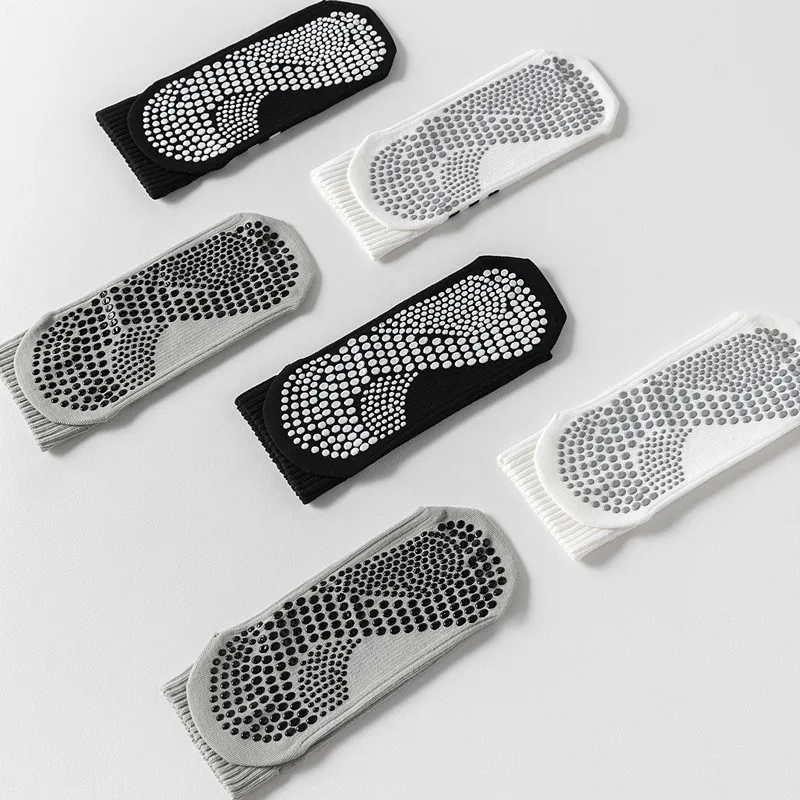 women yoga socks anti-slip silicone foot socks toes