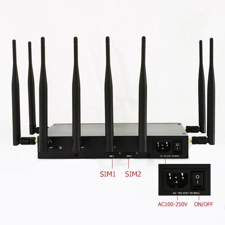high power wifi router 1200Mbps 4G LTE WiFi wireless hotspot router