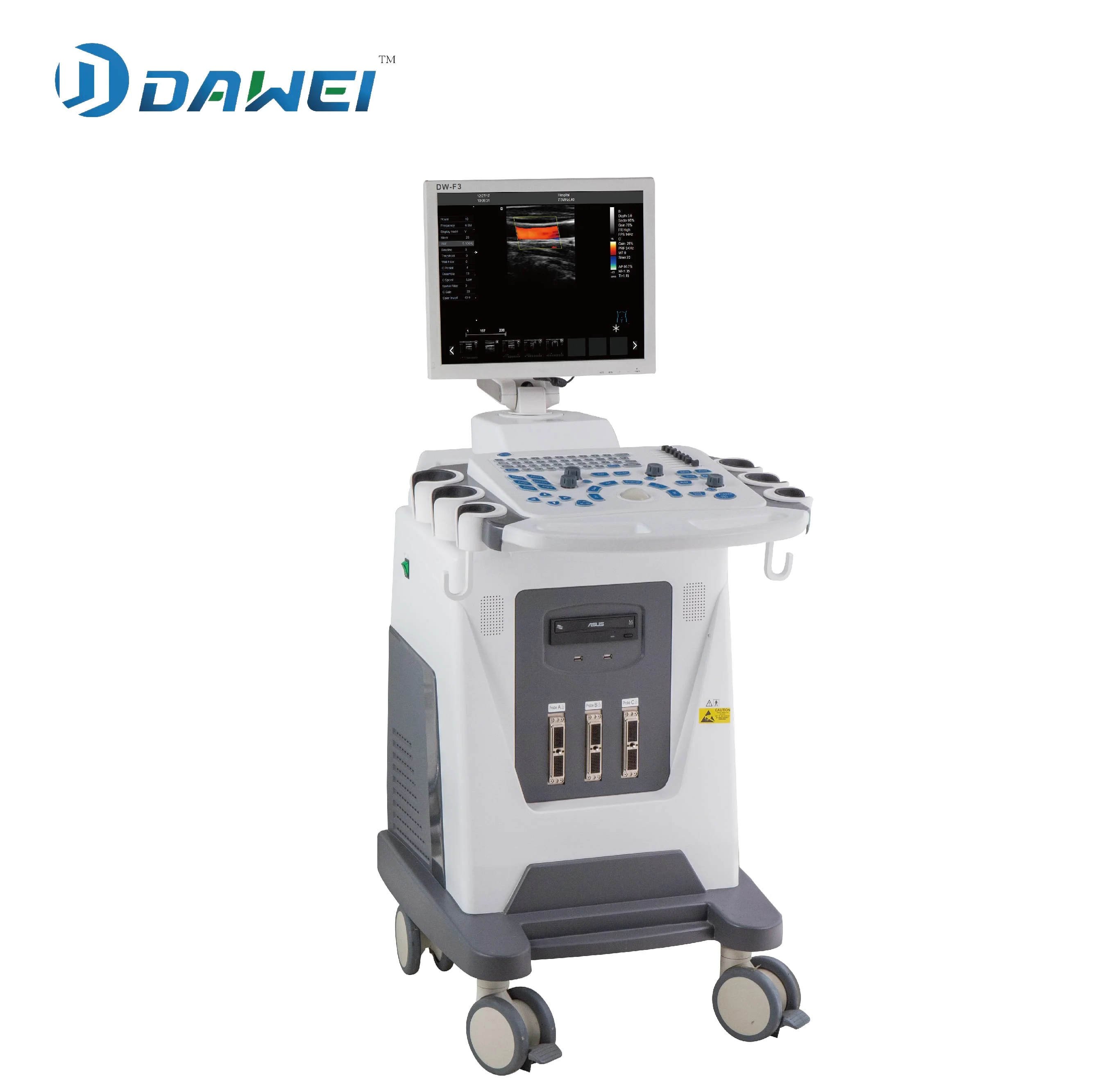 DW-F3 trolley color doppler  medical devices / diagnosis vinno ultrasound like sonoscape