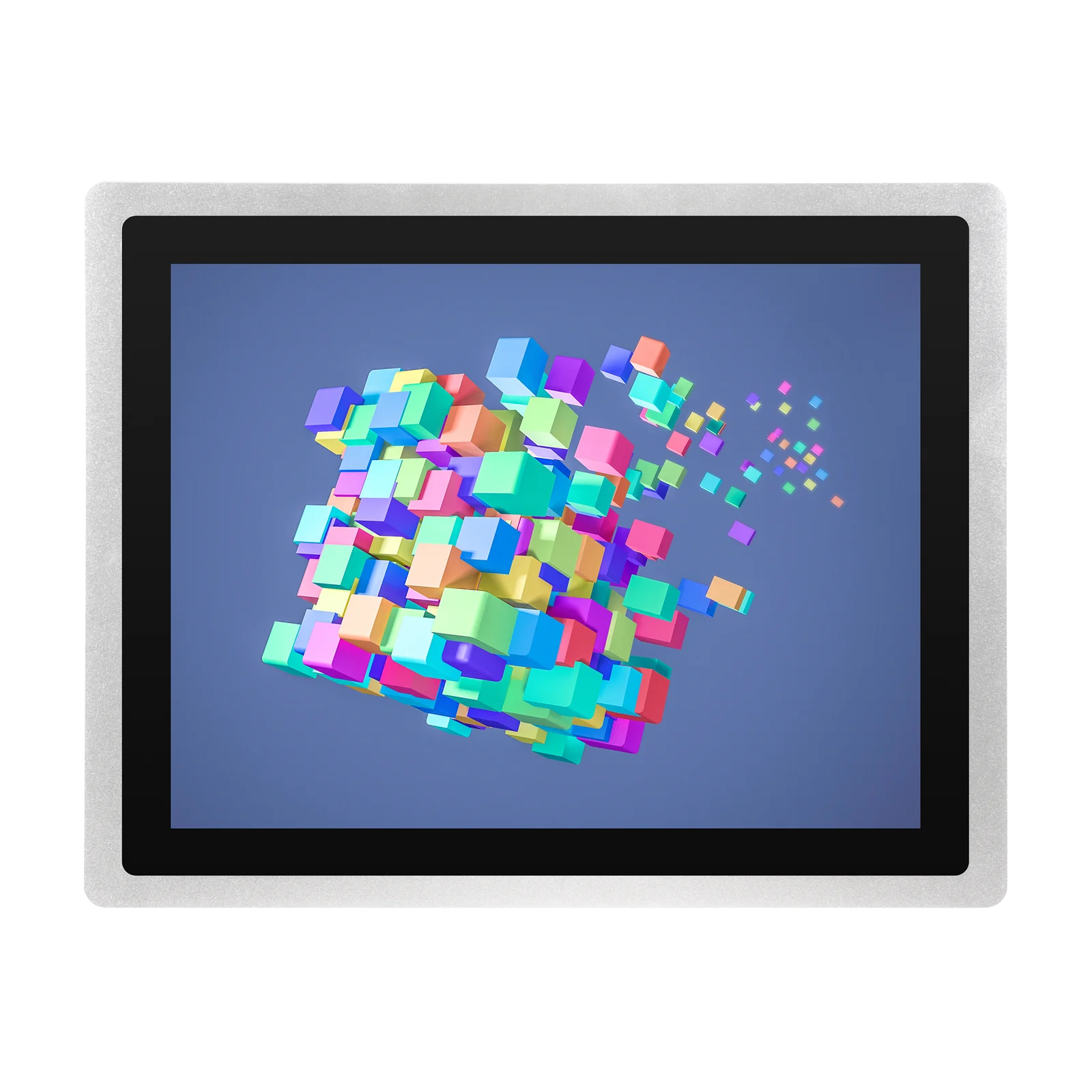 19 inch IP65 Dustproof Embedded Capacitive 10 Points All In One Industrial Touch Screen Panel PC RS232 RJ45 VGA DDR3 4G SSD 120G