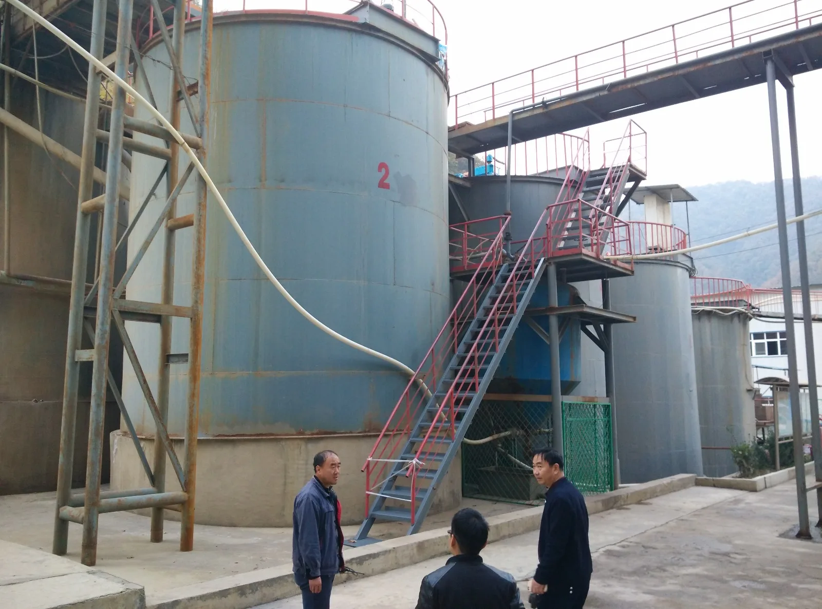 High Efficiency CIL plant double impeller leaching tank easy install gold CIP CIL plant