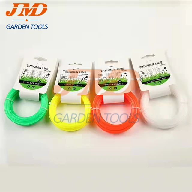 Garden tools Weed Eater Wacker Lawn Mower Grass Trimmer Brush Cutter parts 2.4 x 15m Nylon Trimmer Line