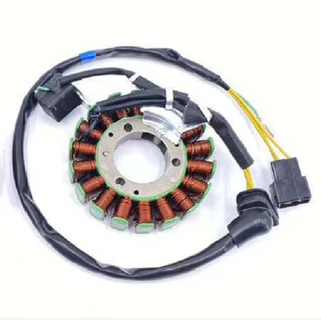 Ignition coil/stator/rotor of motorcycle engine
