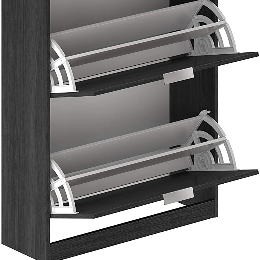 Современный деревянный шкаф для обуви, органайзер для хранения, домашние полки для обуви