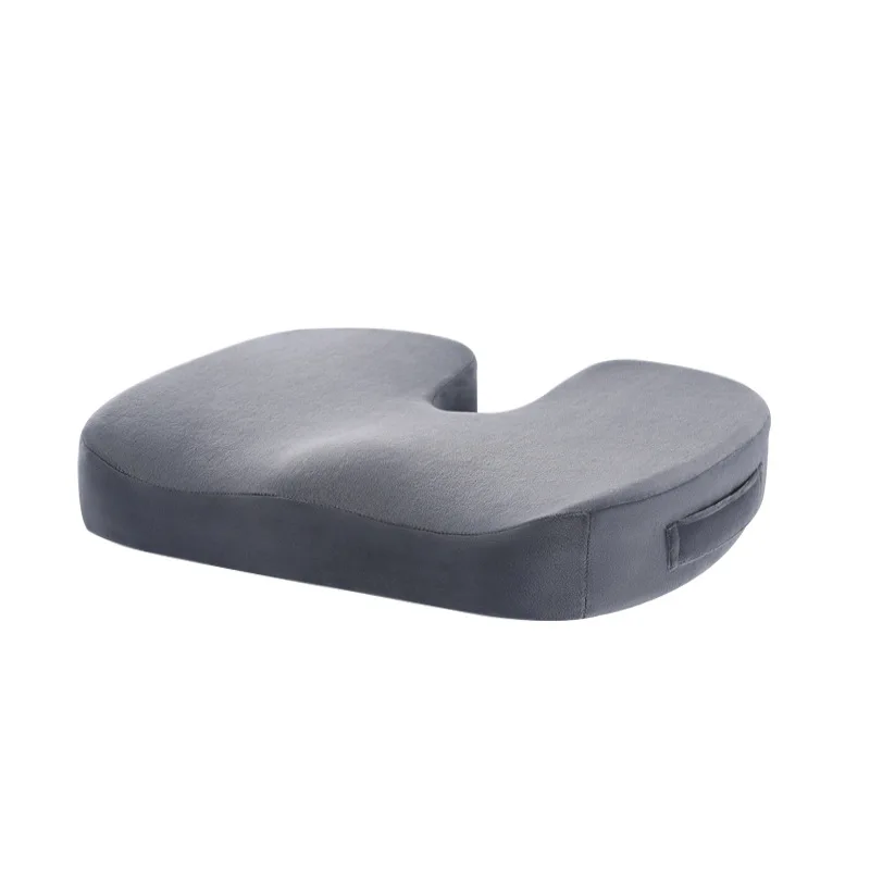 Memory Foam Desk Chair Seat Cushion for Long Sitting Office Workers and Car Drivers with Customized Cover