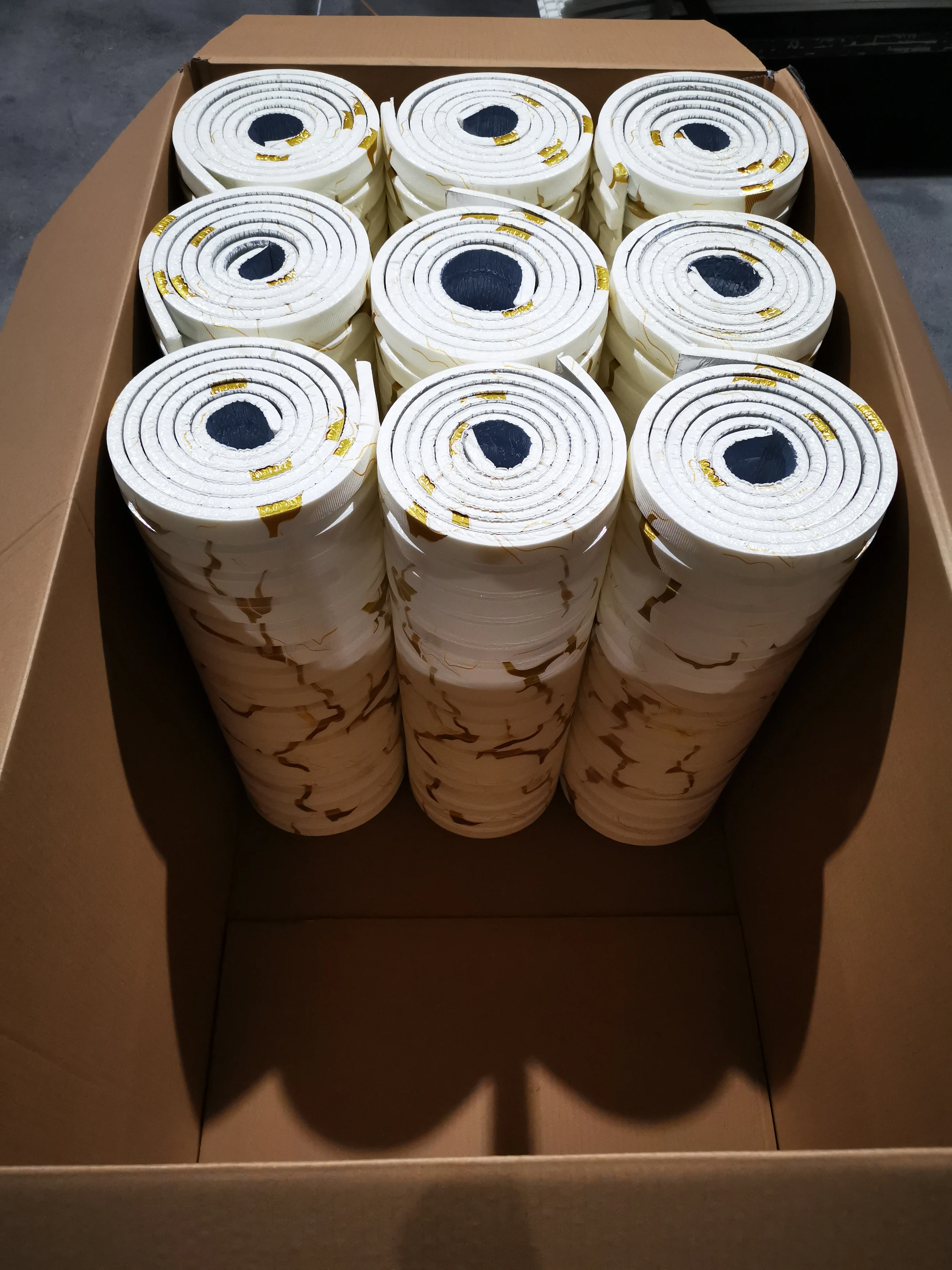 vinyl peel and stick foam bumper strip wall bedroom modern selfadhesive foam grating plate