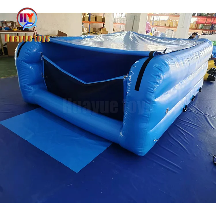 HUAYUE High Quality Foam Durable Swimming Pools  Foam For Kids Ball Pit Adults Gymnastic Training Protection Inflatable Air Pit