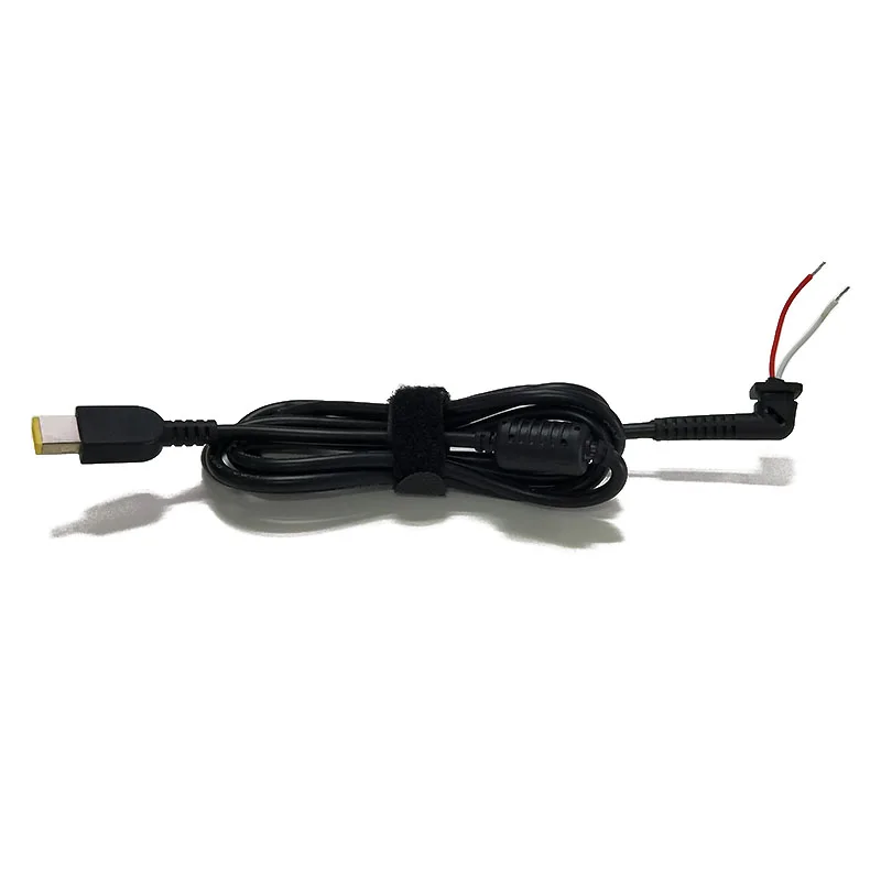 1.2m DC Power Cable USB Square For Lenovo Laptop Adapter Charger Cable