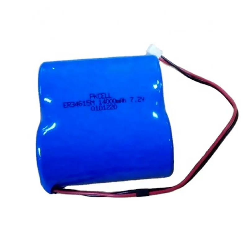 PKCELL  ER34615 Lithium Primary Battery 3.6V 19000mAh D Size Batteries for electric meters