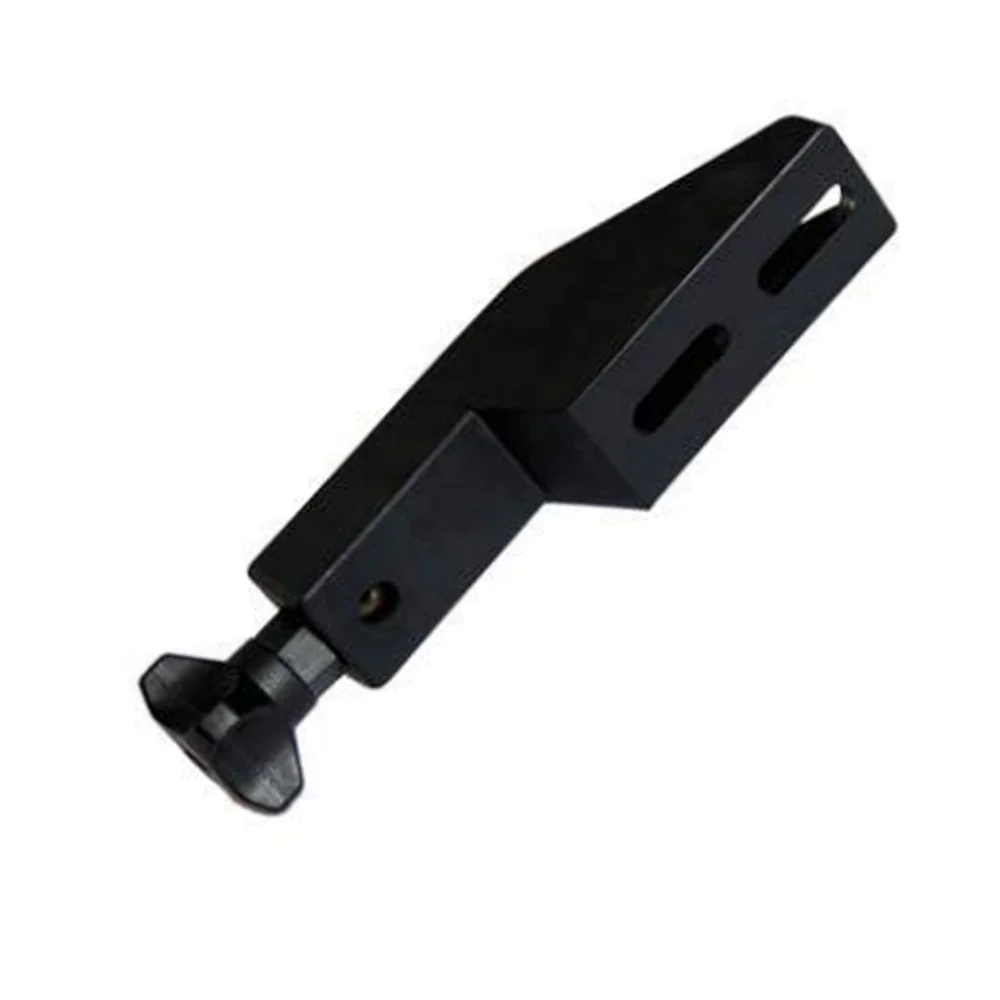 Amazon Hot Sale Black Fixed PA6 Plastic Side Medium Adjustable Head Guide Rail Coveyor Brackets