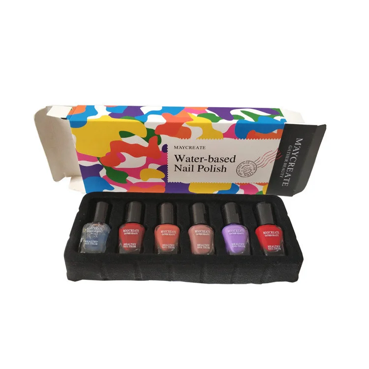 cosmetic packaging box for beauty nail packaging gift box nails polish packaging paper boxes custom logo Recyclable Luxury