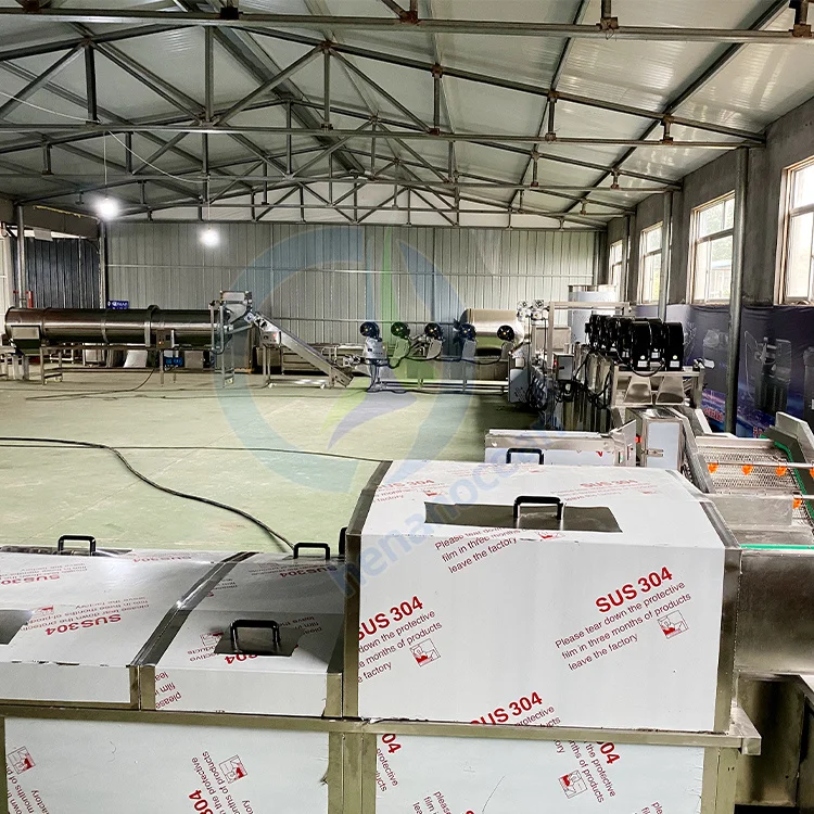 Frozen Fried Half Potato French Fries And Chips Production Line Fresh Compound Potato Chips Make Machine