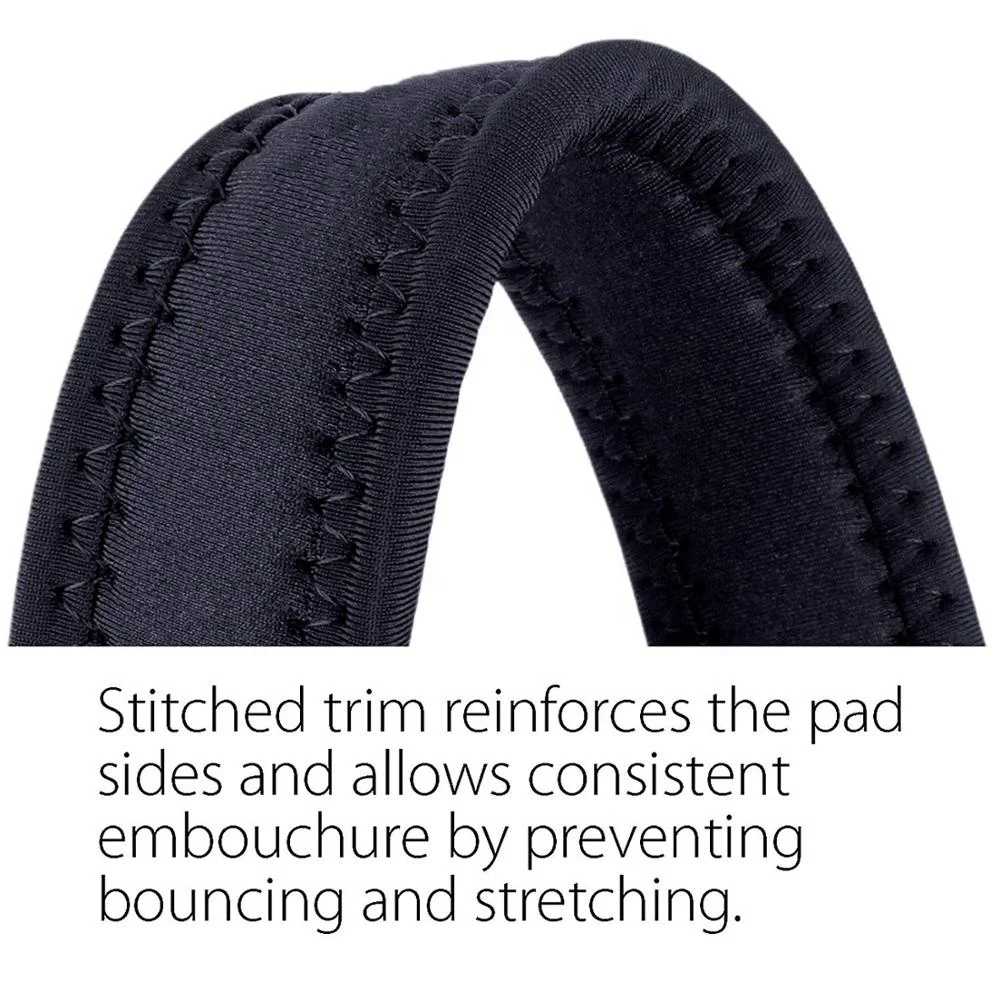 High Quality Comfortable 22-Inch Padded Neoprene Saxophone Neck Strap with Metal Snap