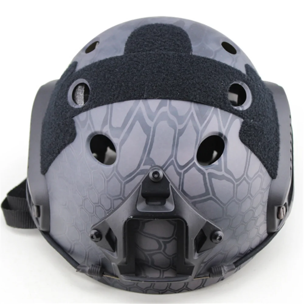 Tactical Combat Helmet Camo Fast Helmets Head Protective Hunting CS Game Shooting Helmet