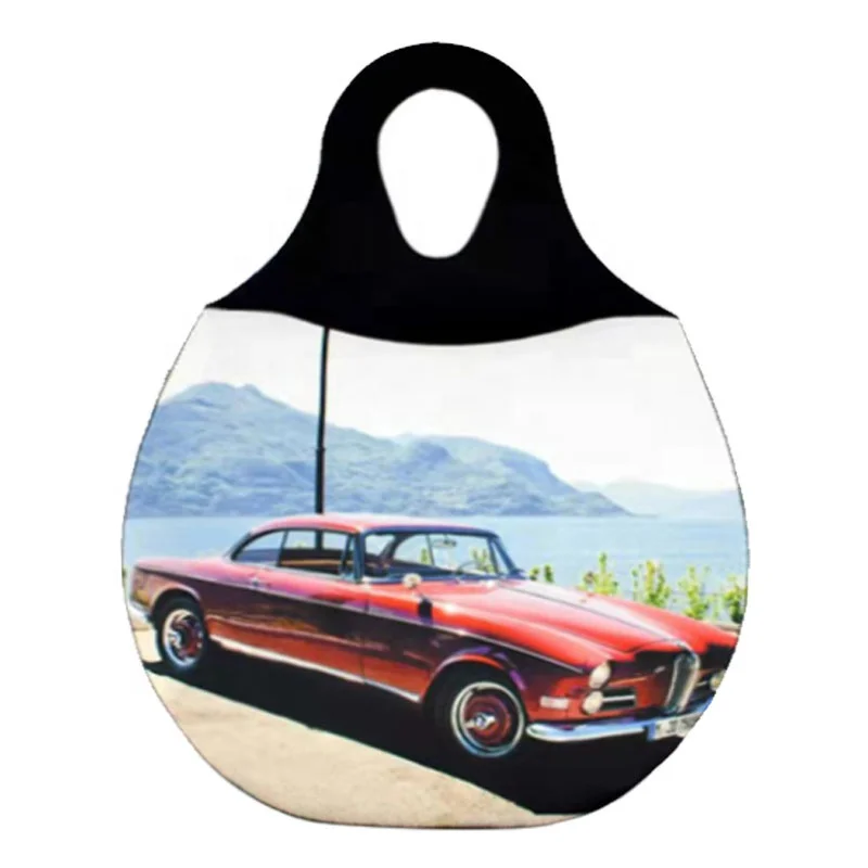 Wholesale Stick Shift Car Garbage Bin Storage Bags Neoprene Auto Organizer Custom Car Trash Bag
