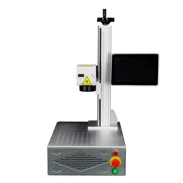 30W Desktop Ezcad Control Raycus Fiber Laser Marking Machine for Metal