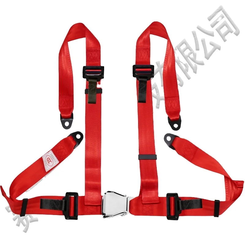 Racing 4-Point Seat Belt for Roller Coaster Kart Dodgem