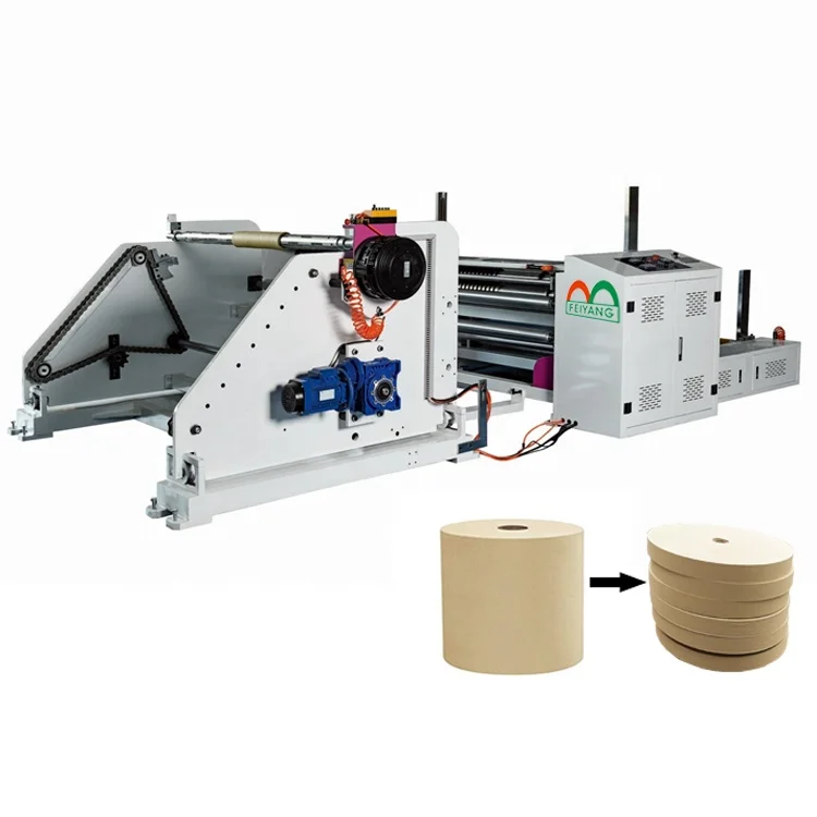 Double Roller Collection Kraft Paper cutting machine for paper bag making