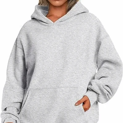 Fashion hot new autumn and winter hoodie casual loose comfortable soft solid color hooded with velvet short zipper warm clothes