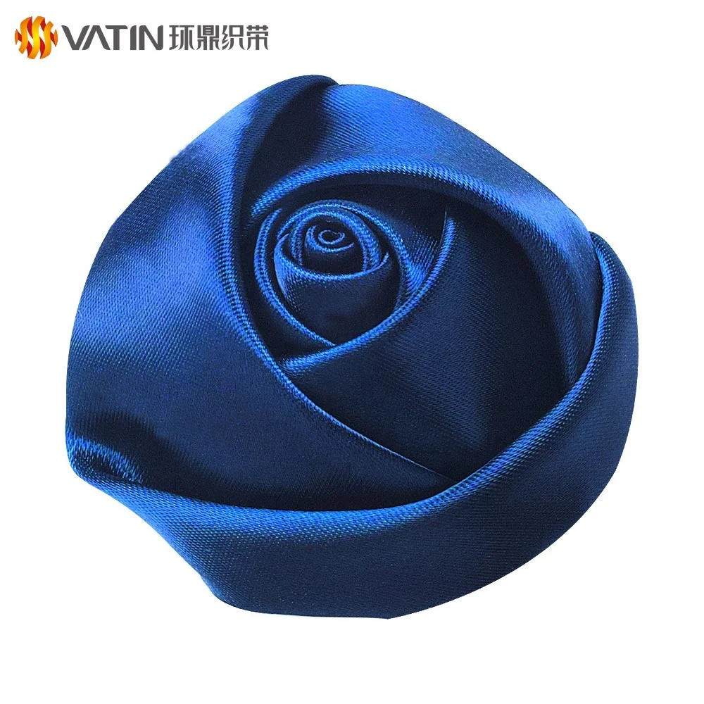 
Wholesale Custom Popular Beautiful Ribbon Handmade Diy Flower Rose Satin Ribbon 