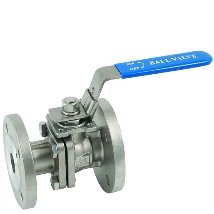 hot sale ANSI&DIN&JIS  flange  ball valve 2 pc stainless steel flange ball valve
