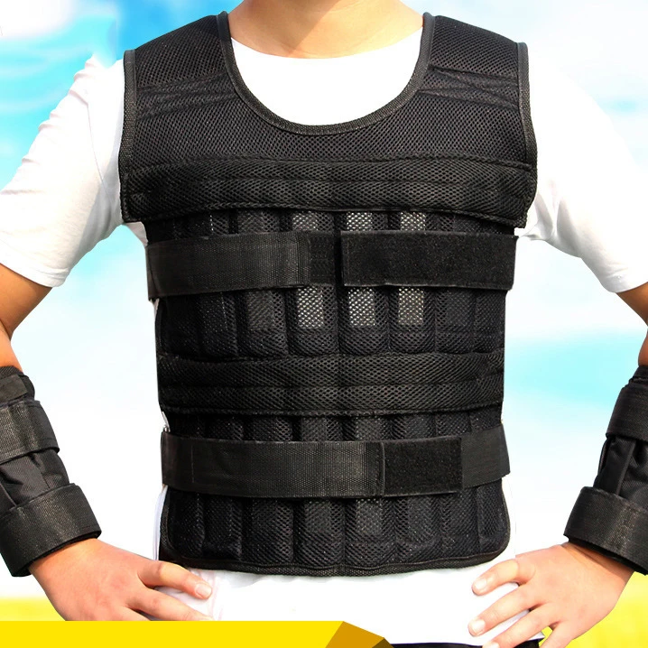 Sport Adjustable Weighted Vest Workout Equipment Body Weight Vest for Men, Women, Kids