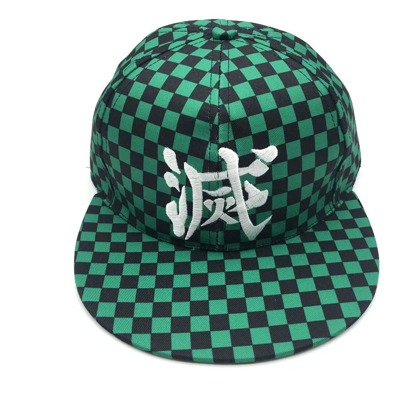 Кепка с вышивкой для мужчин и женщин хлопковая бейсбольная Панама от солнца аниме рассекающим демонов надписью улицы