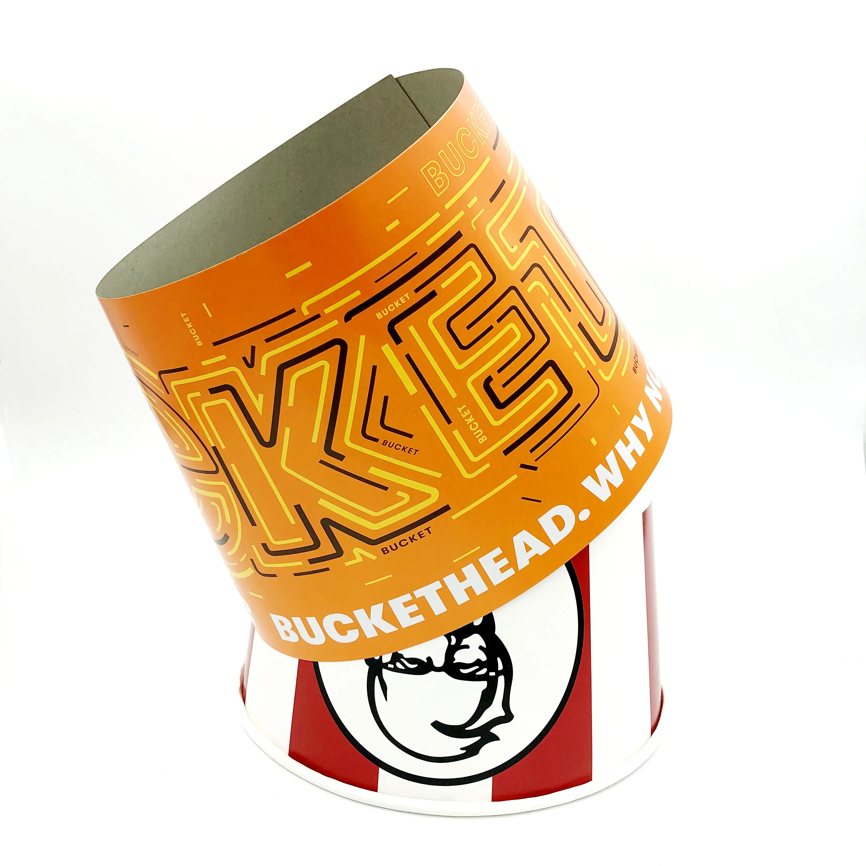 150oz disposable KFC paper bucket